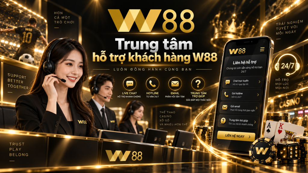 Trung tâm hỗ trợ khách hàng W88